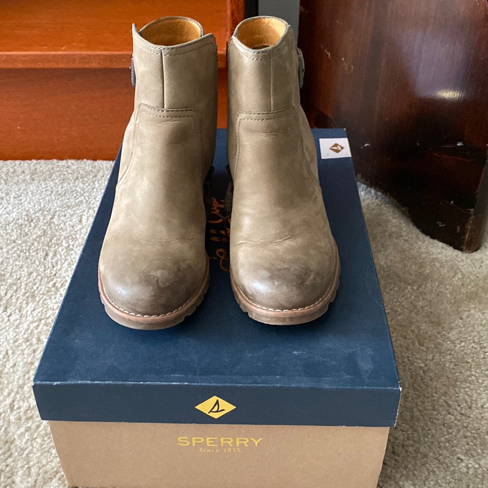Sperry Waterproof Wedges Boots